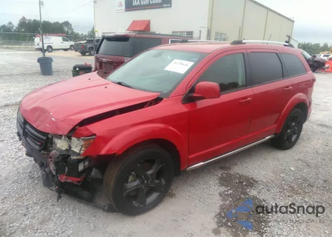 2018 Dodge Journey Crossroad from USA, damaged, VIN 3C4PDCGG1JT475863